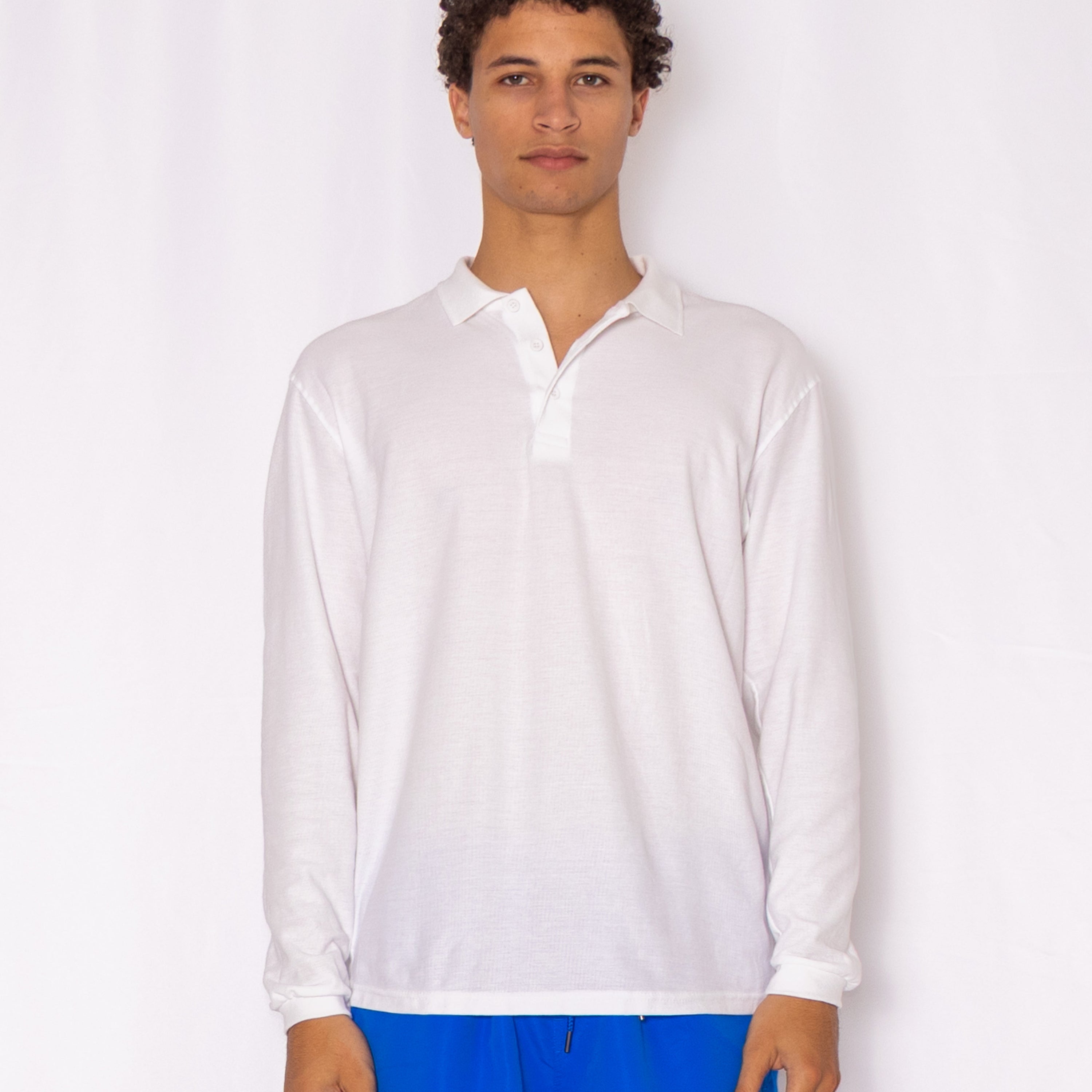 Long-Sleeve Polo Shirt