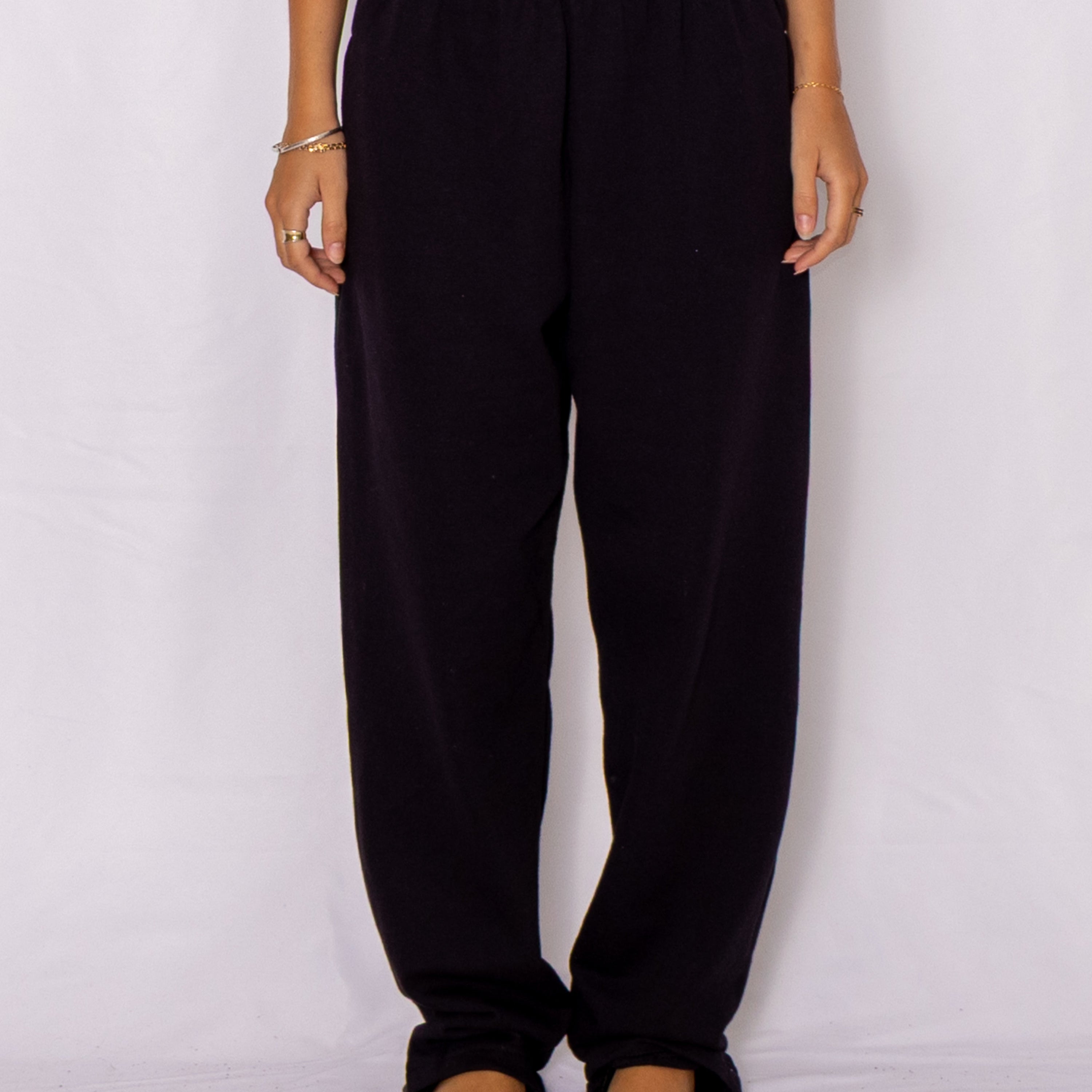 Sweatpants without Cuffs