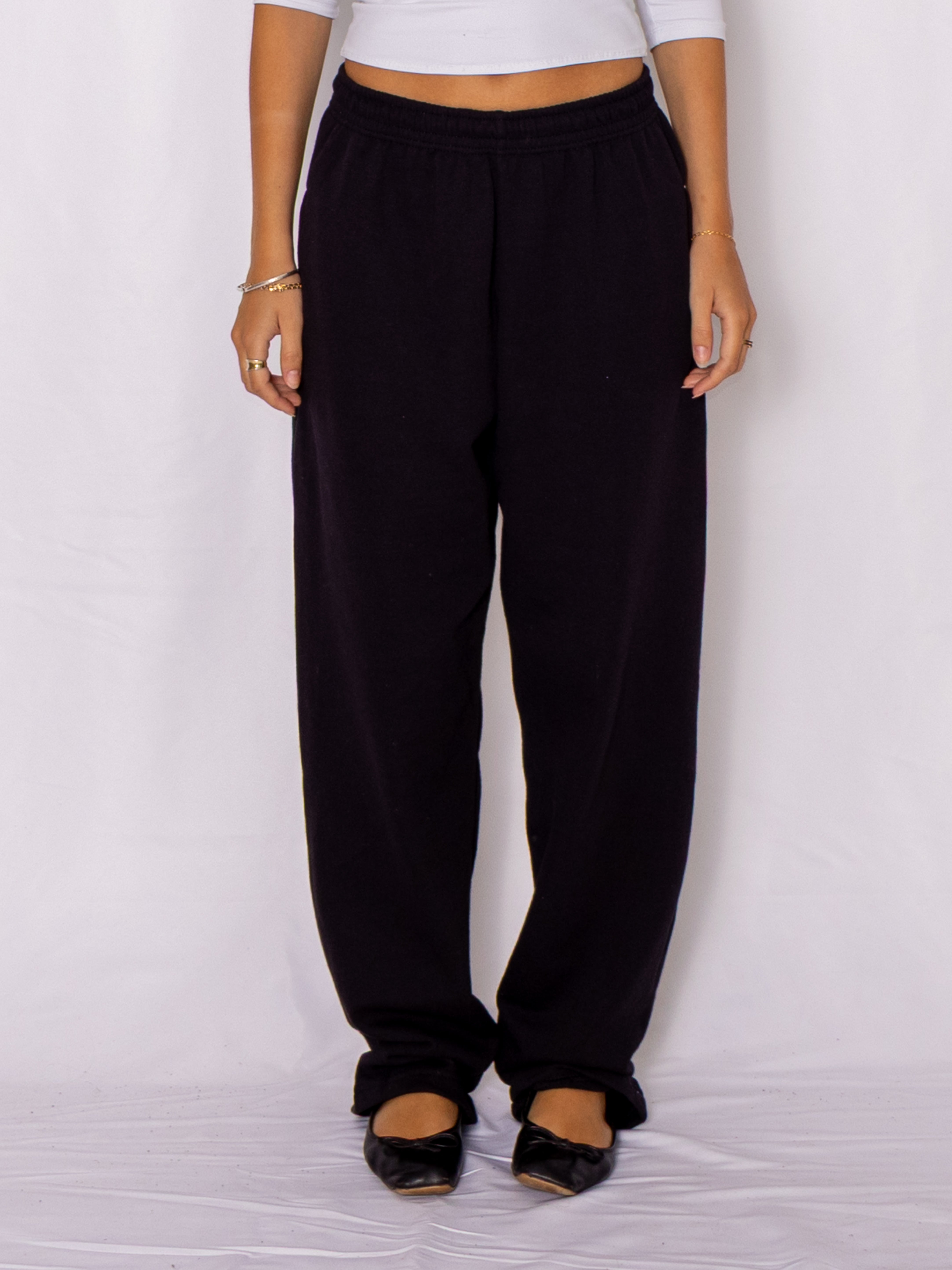 Sweatpants without Cuffs