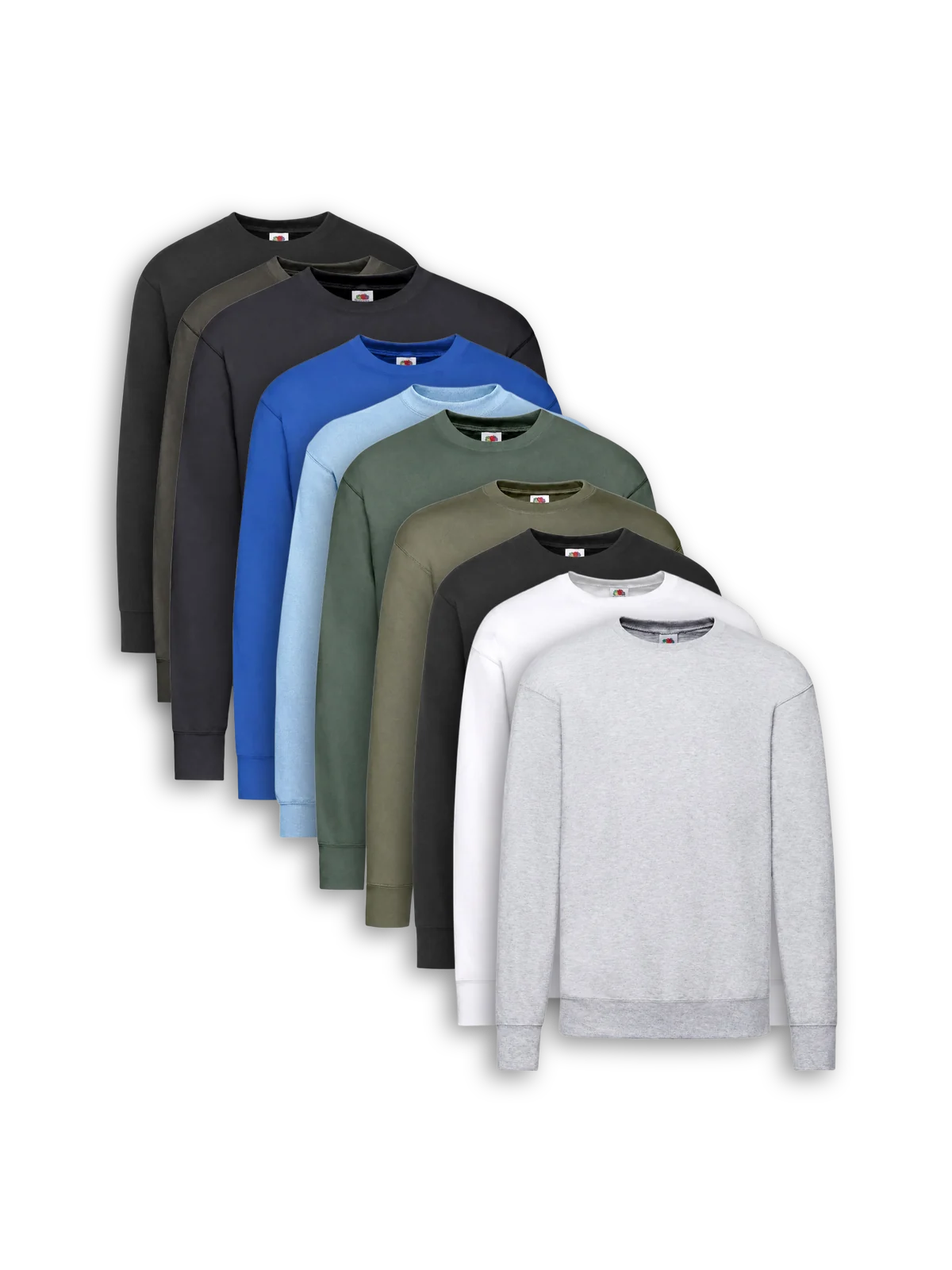 10-pack Crewneck sweatshirt